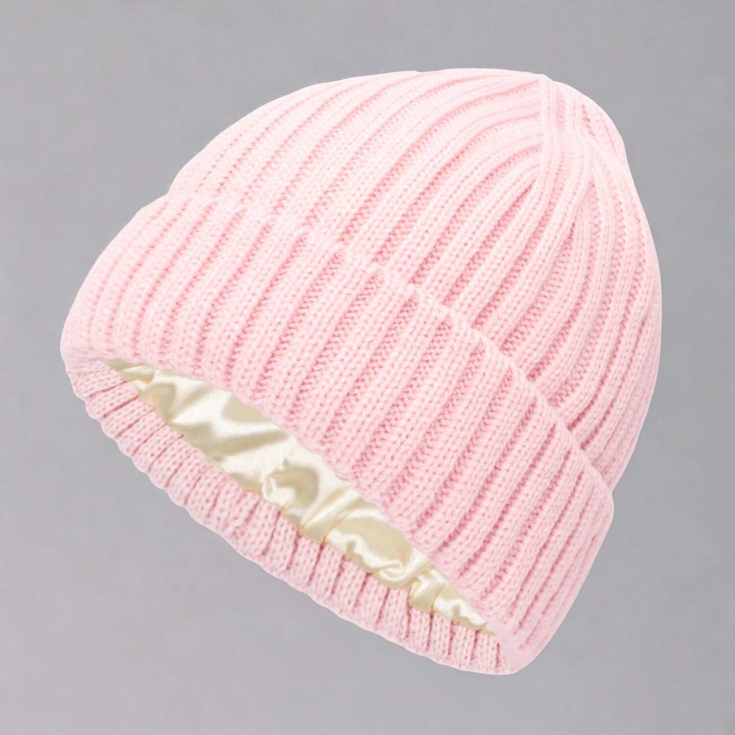 Satin-Lined Beanie – No Frizz, No Breakage & Warm
