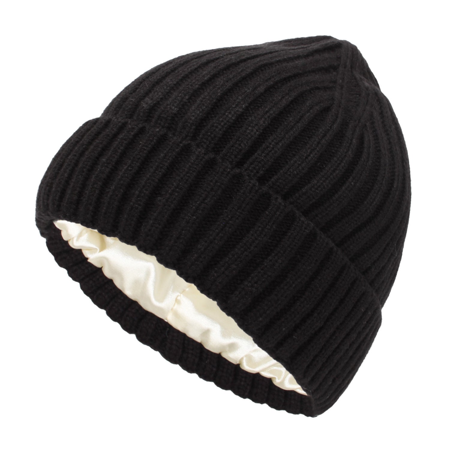 Satin Blend Beanie